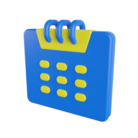 Calender  3D Icon