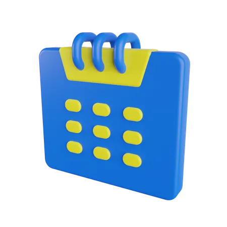 Calender  3D Icon