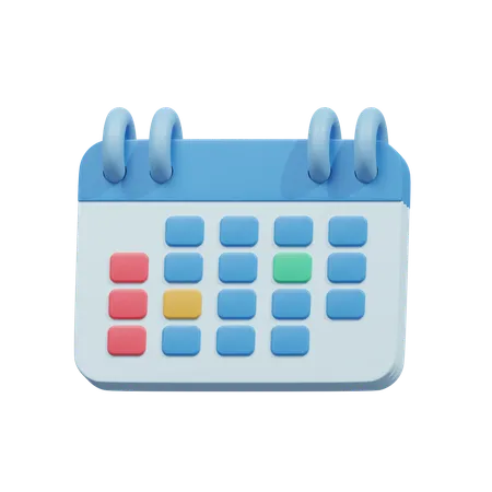 Calender  3D Icon