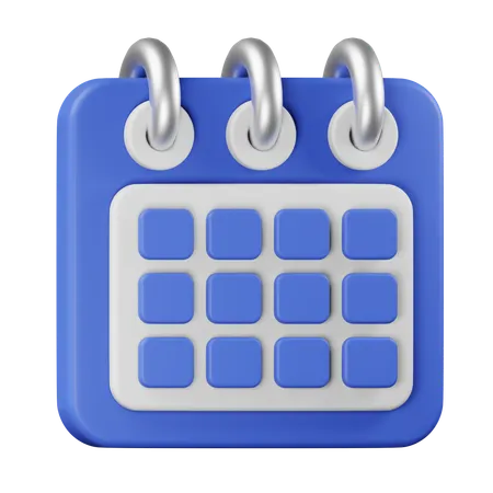 Calender  3D Icon