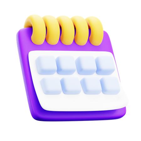 Calender  3D Icon