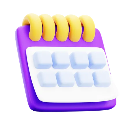 Calender  3D Icon