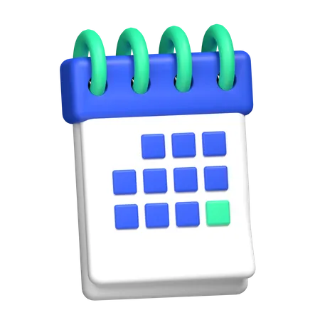 Calender  3D Icon