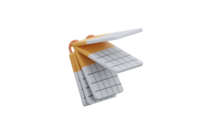 Calender  3D Icon