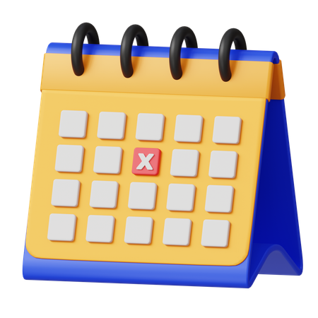 Calender  3D Icon