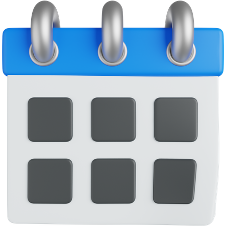 Calender  3D Icon