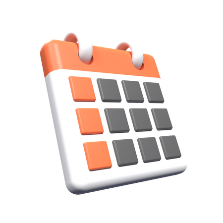 Calender  3D Icon