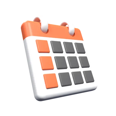 Calender  3D Icon