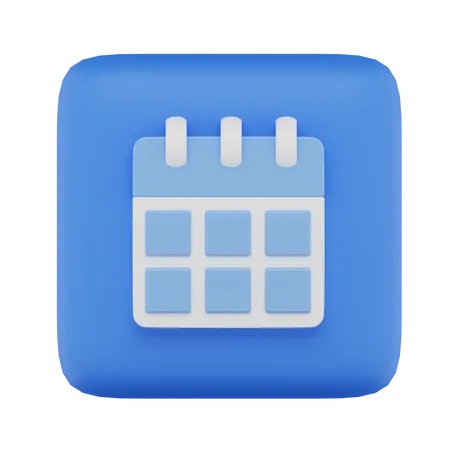 Calender  3D Icon