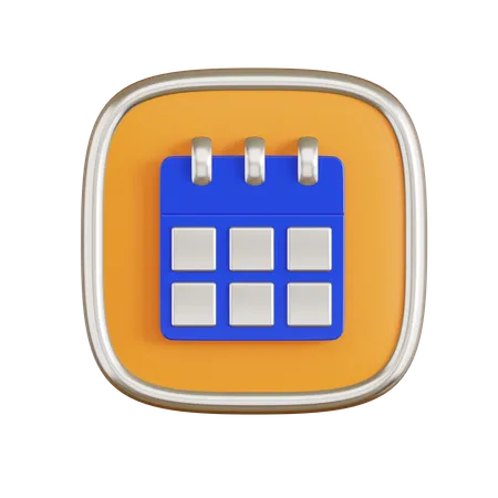 Calender  3D Icon