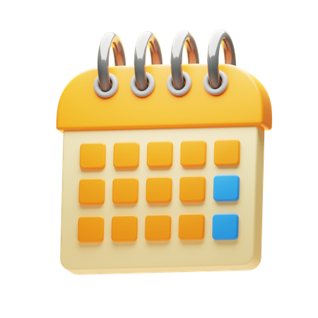 CALENDER  3D Icon