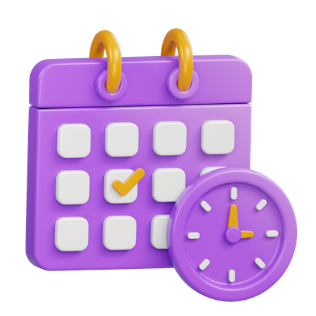 Calender Appointment  3D Icon