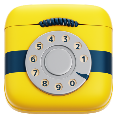 Call  3D Icon