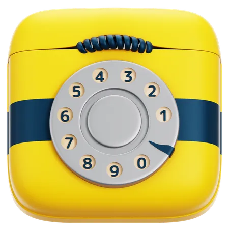 Call  3D Icon