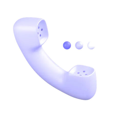 Call  3D Icon