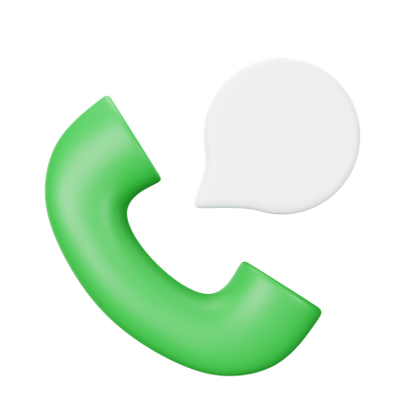 Call  3D Icon