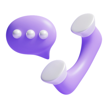 Call  3D Icon