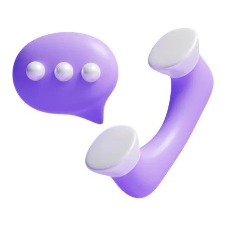 Call  3D Icon