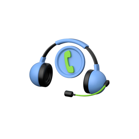 Call Center  3D Icon