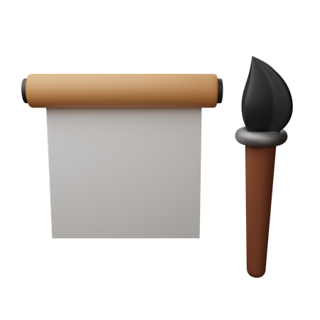 Calligraphie  3D Icon