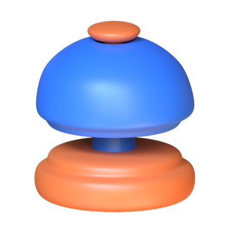 Calling Bell  3D Icon