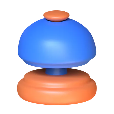 Calling Bell  3D Icon