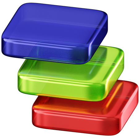 Camadas  3D Icon