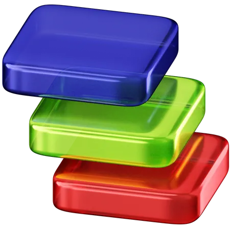 Camadas  3D Icon