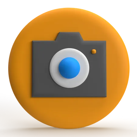 Câmera  3D Icon