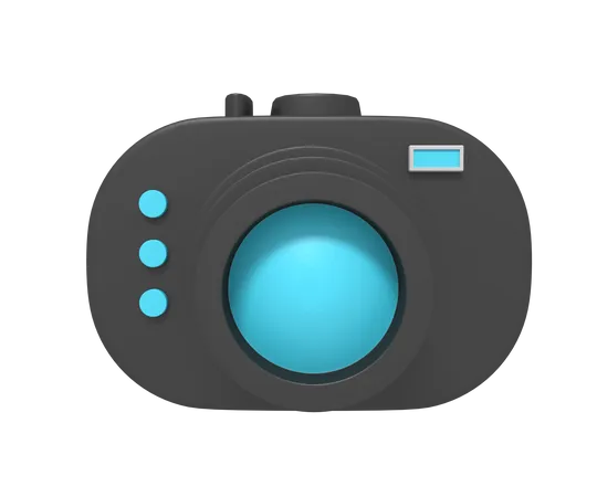 Câmera  3D Icon