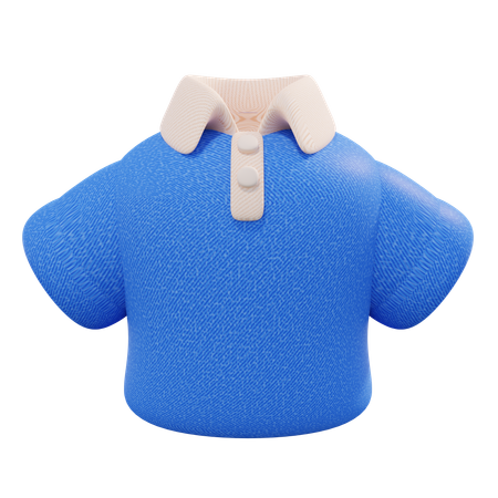 Camiseta polo  3D Icon