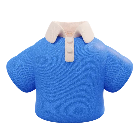 Camiseta polo  3D Icon