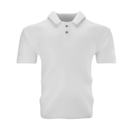 Camiseta polo  3D Illustration