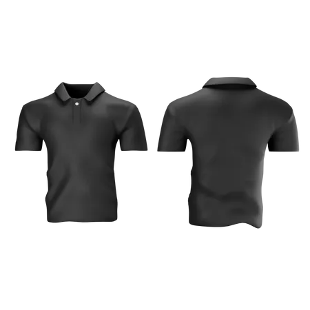 Camiseta polo  3D Illustration