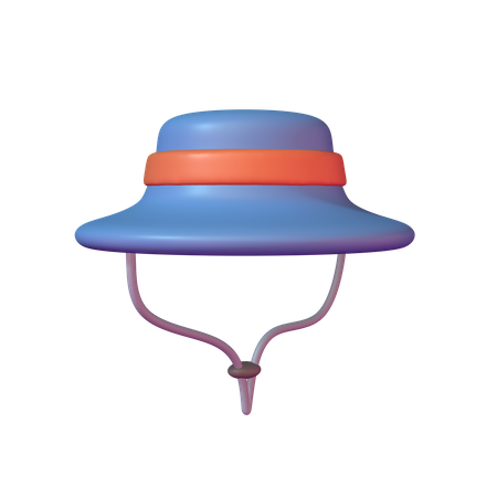 Camping Hat  3D Icon