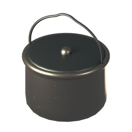 Camping Pot  3D Icon