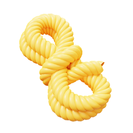 Camping Rope  3D Icon