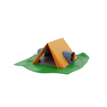 Camping Tent  3D Icon