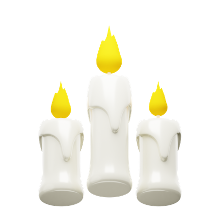 Candle  3D Icon