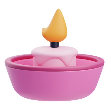 Candle  3D Icon