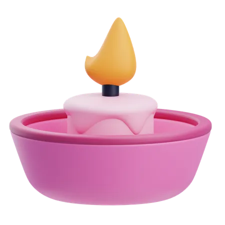 Candle  3D Icon