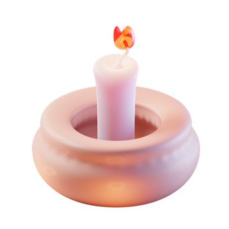 Candle  3D Icon