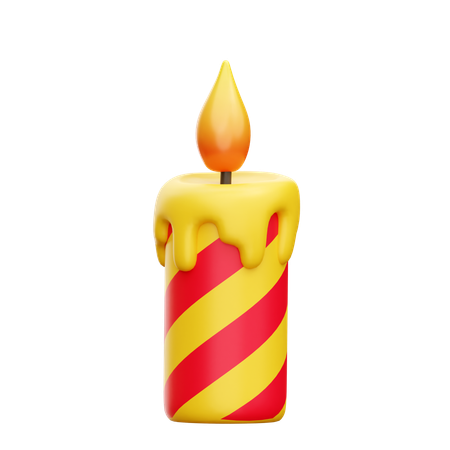 Candle  3D Icon