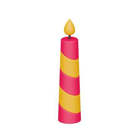 Candle  3D Icon