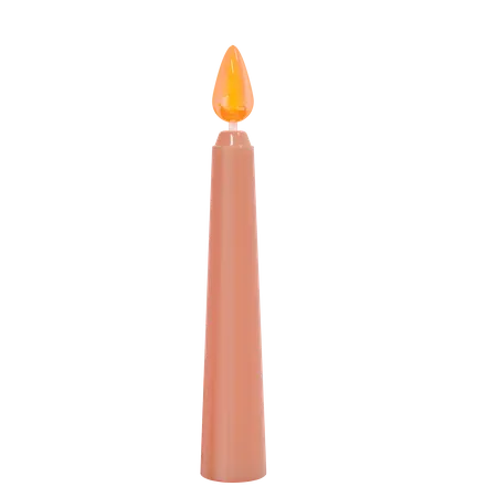 Candle  3D Illustration