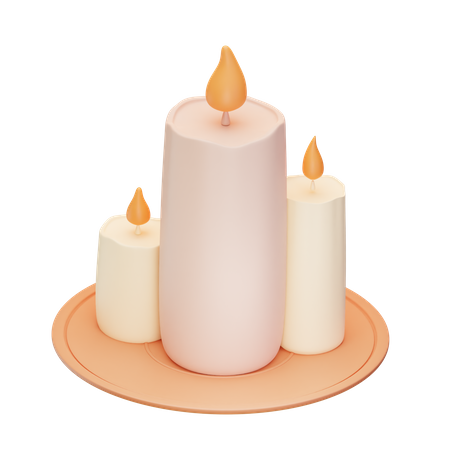 Candle  3D Icon