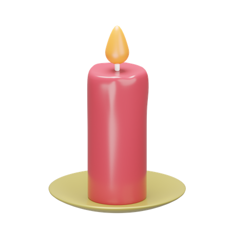 Candle  3D Icon