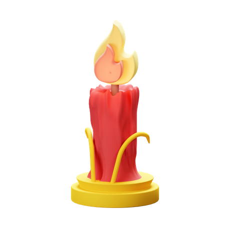 Candle  3D Icon