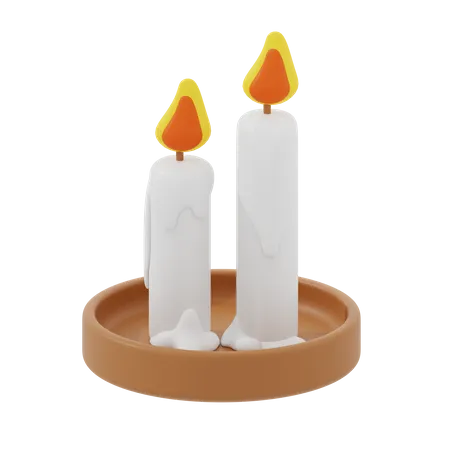 Candle  3D Icon