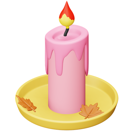 Candle  3D Icon